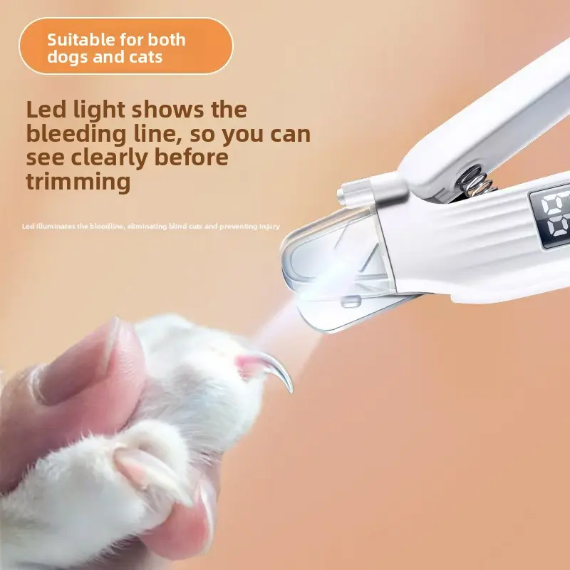 Rechargeable Cat Dog Nail Trimmer and Grinder - Image 4