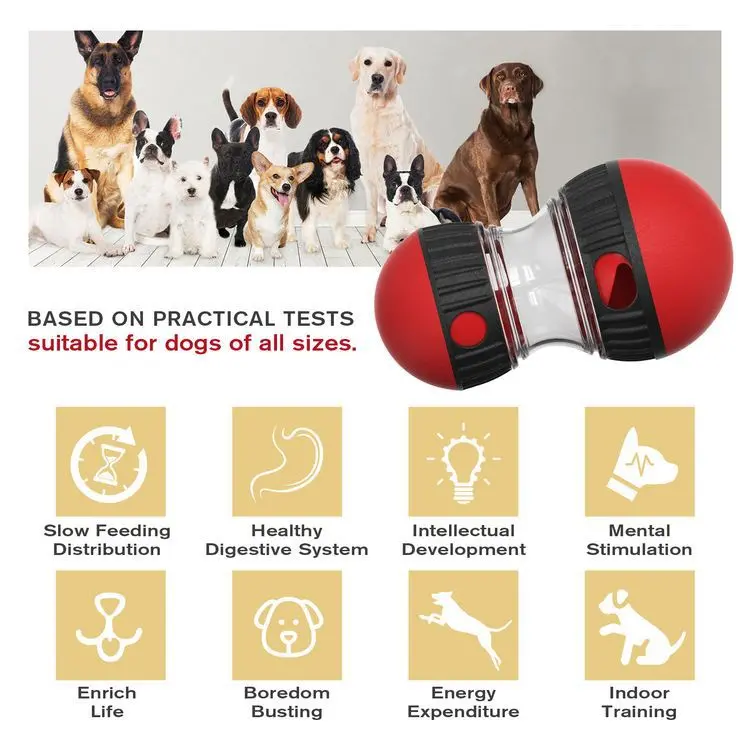 Interactive Food Dispensing Dog Toy 3
