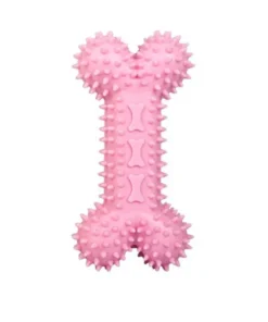 Pink dog chew toy